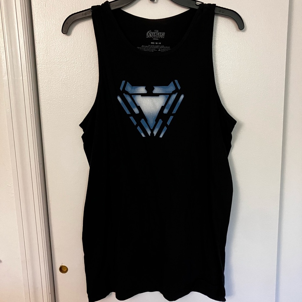 *2 for 1* Used Marvel Men’s Tank Tops (Iron Man & Miles Morales)